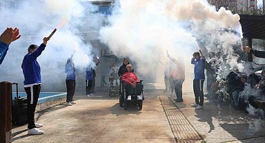 Boccia şampiyonlarına kutlama