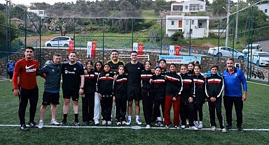 Bodrum Çiftlik Halı Saha Tesisleri vatandaşların kullanımına açıldı