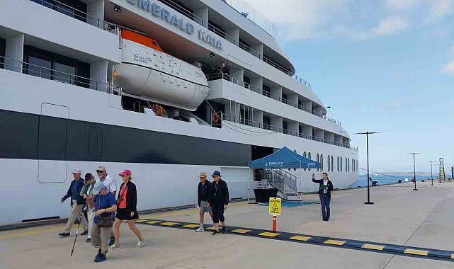 Bodrum'a 87 yolcusu ile geldi