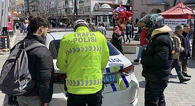 Bolu'da kurallara uymayan bin 793 sürücüye ceza