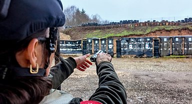 Bolu'da ormancılar atış poligonunda kıyasıya yarıştı