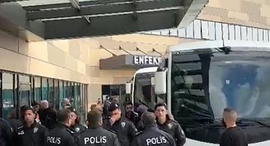 Bozbey, adliyeye sevk edilmeden sağlık raporu için hastaneye götürüldü