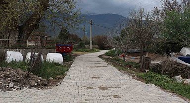 Bozdoğan Akçay Mahallesi'nde yollar yenilendi