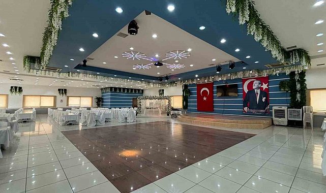 Bozdoğan'da Düğün Salonu yenilendi
