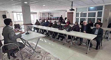 Bozkır'da 2026 hac yolcuları için eğitim ve hazırlık semineri