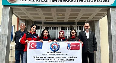 Bozüyük'ten Avrupa'ya mesleki yolculuk, öğrenciler Bremen'e uğurlandı
