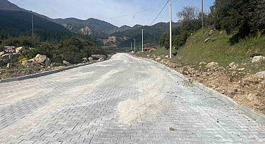 Buldan'daki yılların yol sorununu Denizli Büyükşehir Belediyesi çözdü