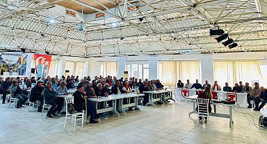 Buldanlı üzüm üreticileri bilgilendirildi