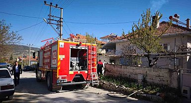 Burdur'da baca yangını söndürüldü