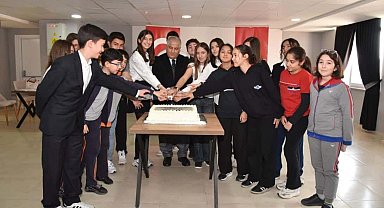 Burhaniye'de TÜBİTAK Şampiyonlarına anlamlı kutlama