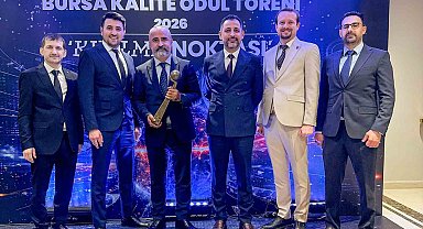 Bursa Kalite Büyük Ödülü'nü aldılar