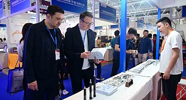 Bursa makine sektörü temsilcileri ITES China Fuarı'na çıkarma yaptı