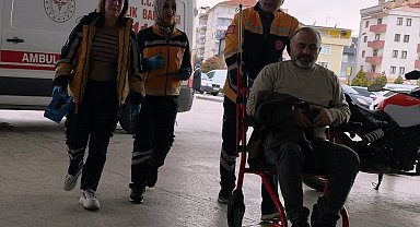 Bursa'da iki otomobil çarpıştı: 2 yaralı