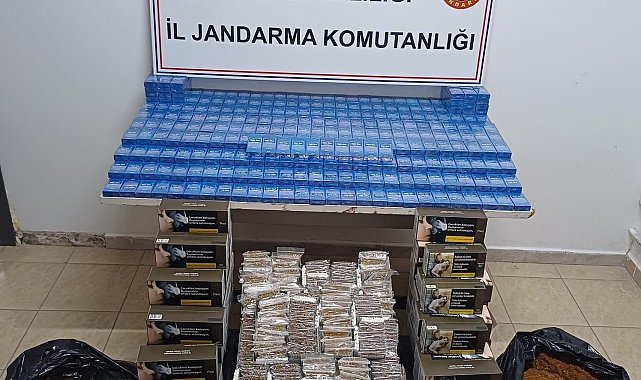 Bursa'da kaçak tütün operasyonu: On binlerce makaron ve sigara ele geçirildi
