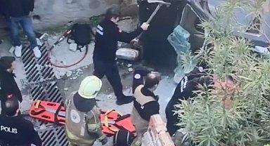 Bursa'da kaza yapan araç merdivenlerden yuvarlandı: 1 yaralı