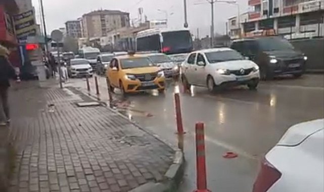 Bursa'da tehlikeli manevra: 3 bin lira ceza kesildi