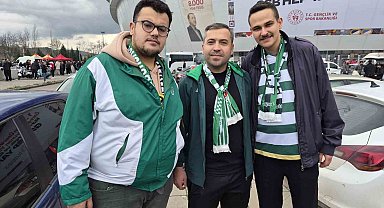 Bursa'dan Eskişehirspor'a kardeşlik ziyareti