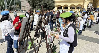Büyükçekmece'de Dünya Sanat Günü etkinliği
