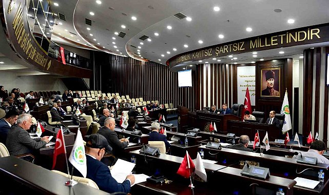 Büyükşehir Belediyesi Nisan ayı meclis toplantıları sona erdi