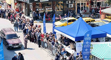 Büyükşehir'in 'Ata Tohumları' Bozdoğan'da vatandaşlarla buluştu