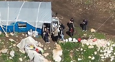 Çadıra dron destekli operasyon: 9 yıl hapis cezasıyla aranan şahıs yakalandı