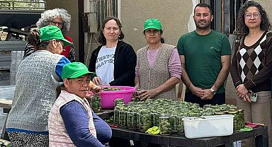 Çağla turşusundan kadın üreticilere ekonomik katkı