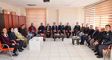 Çameli protokolünden 10 Nisan'da polislere anlamlı ziyaret