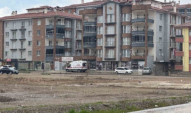 Çankırı'da kar yağışı etkili oldu