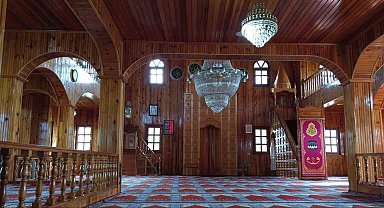 Çantı tekniğiyle inşa edilen çivisiz cami 2 asırdır ayakta