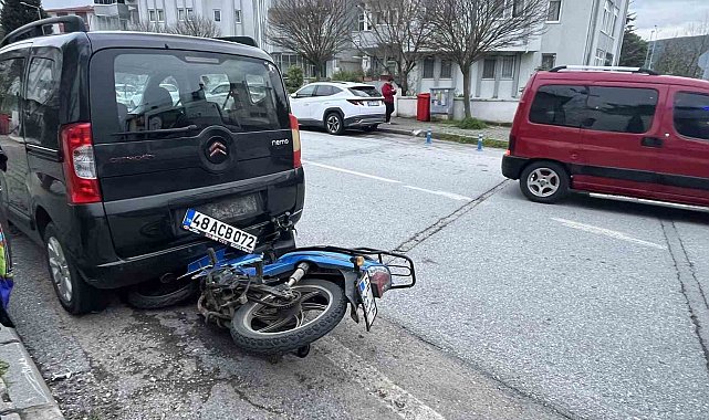 Çarpmamak için kaçtı, başka araca çarptıı