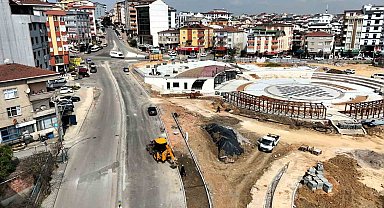 Çayırova'daki önemli kavşakta sona doğru