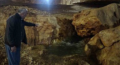 Cennet Obruğu'ndan 13 yıl sonra su çıktı