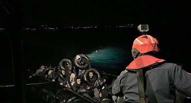 Çeşme açıklarında 31 düzensiz göçmen yakalandı