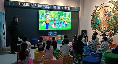 Çevre Eğitim ve Bilim Merkezi minikleri ağırladı