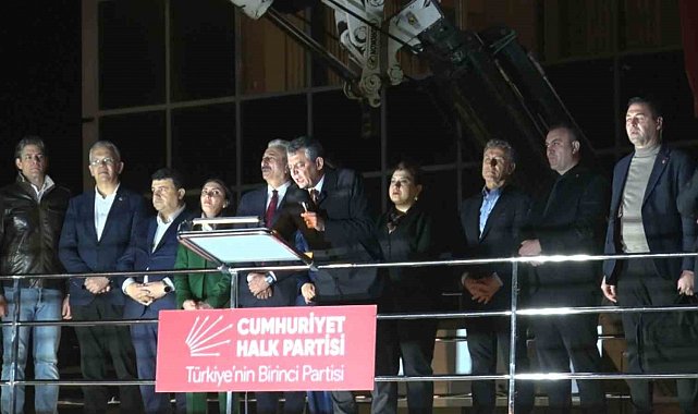 CHP Genel Başkanı Özel: "Mustafa Bozbey yargı önünde yargılansın, televizyondan canlı yayınlansın kararı millet versin Bursa versin"