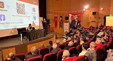 Çiftçilere destek toplantısı: Yeni model anlatıldı