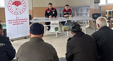 Çiftçilere tarımsal destek ve zararlılarla mücadele eğitimi verildi