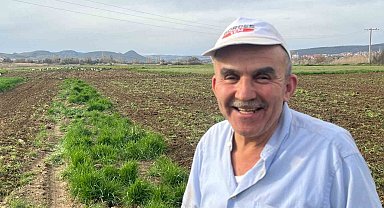 Çiftçinin doğal mesai arkadaşları iş başında