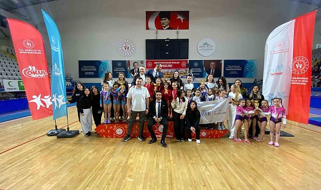 Cimnastik müsabakaları tamamlandı