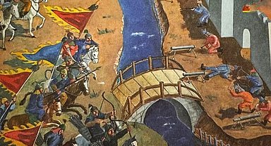 Çin'deki bir müzede Kırgızları ve Manas destanını tasvir eden resimler bulundu