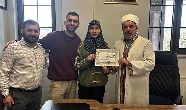 Çinli kadın Müslüman oldu