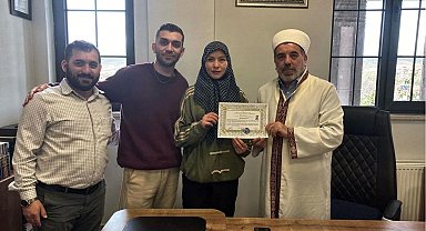 Çinli kadın Müslüman oldu