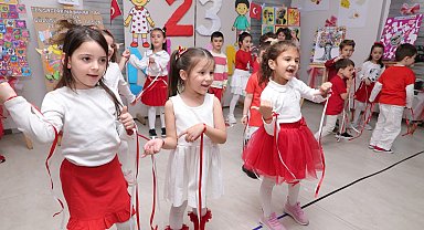 Çocuklar 23 Nisan'ı Osmangazi'de coşkuyla kutladı