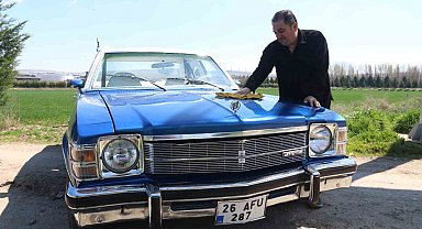 Çocuklukta hayal ettiği araca 52 yaşında kavuştu