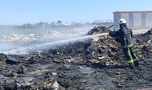 Çöp ve hurdalar yine alev aldı vatandaşlar duruma isyan etti