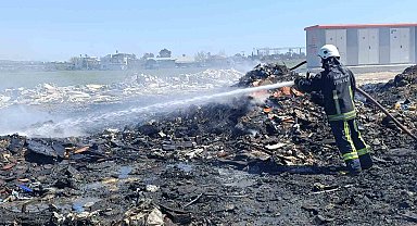 Çöp ve hurdalar yine alev aldı vatandaşlar duruma isyan etti