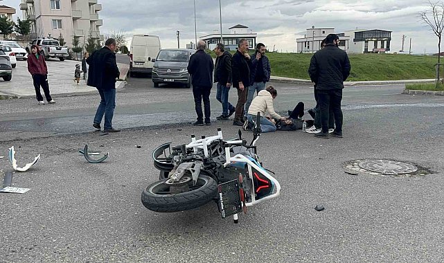 Çorlu'da trafik kazası: 2 yaralı