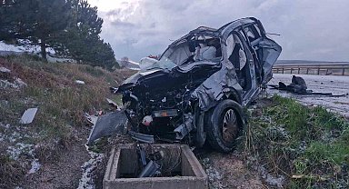 Çorum'da aynı noktada iki farklı trafik kazası: 1 ölü, 3 yaralı