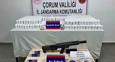 Çorum'da jandarma ekiplerinden uyuşturucu operasyonu: 5 gözaltı