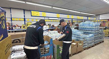Çorum'da marketlere sıkı denetim